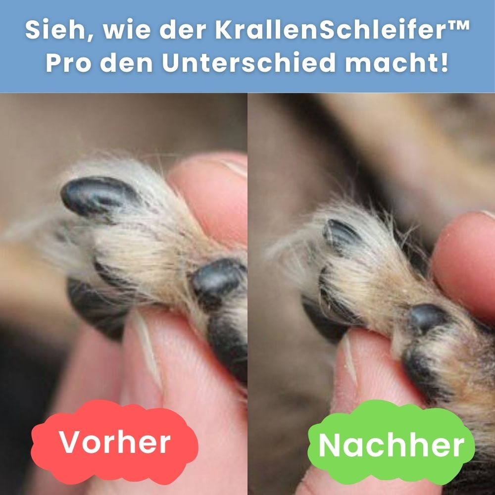 KrallenSchleifer™ Pro Set - Schmerzfreier Nagelschleifer für Hunde