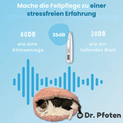 PawTrim Pro™ Katzen - Sanfte Pflege für sensible Samtpfoten