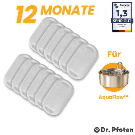 AquaFlow™  12 Filter-Sets (12 Monate)