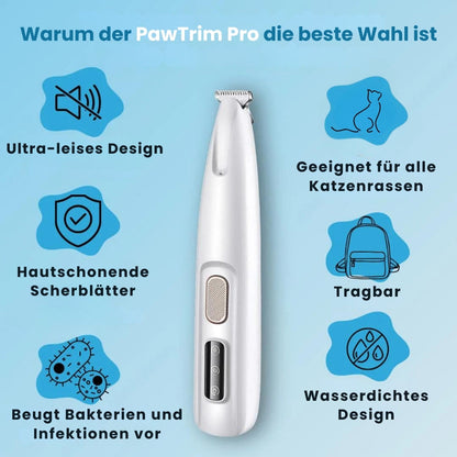 PawTrim Pro™ Katzen - Sanfte Pflege für sensible Samtpfoten