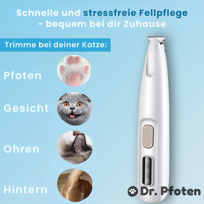 PawTrim Pro™ Katzen - Sanfte Pflege für sensible Samtpfoten