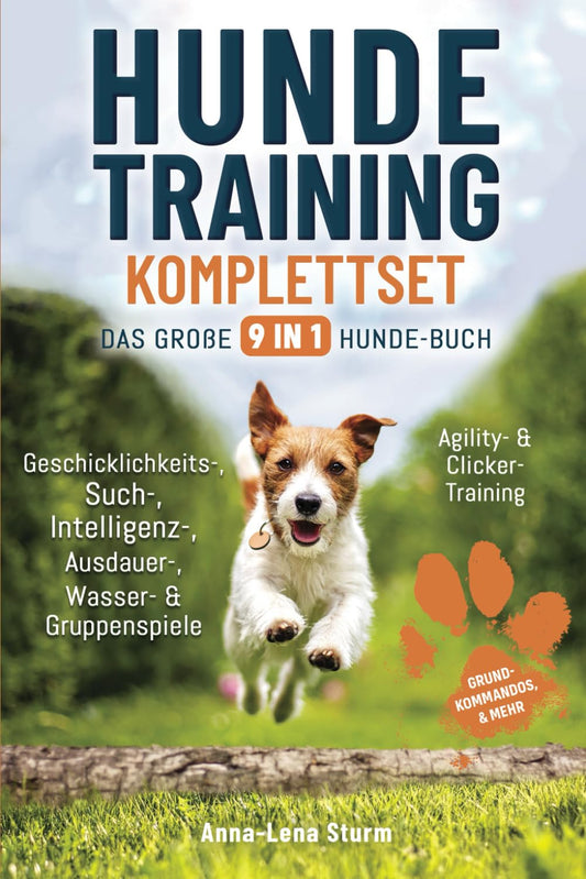 Hundetraining Komplettset (150 Seiten) – Das große 9 in 1 Hunde-eBuch