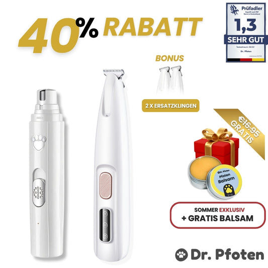 PawTrim Pro™ Deluxe Set - Sommer Exklusiv