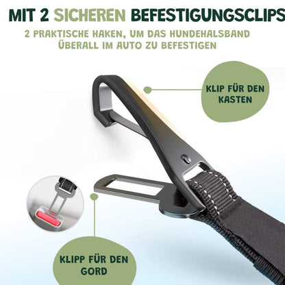 Premium Auto Sicherheitsgurt für Hunde (3-in-1)