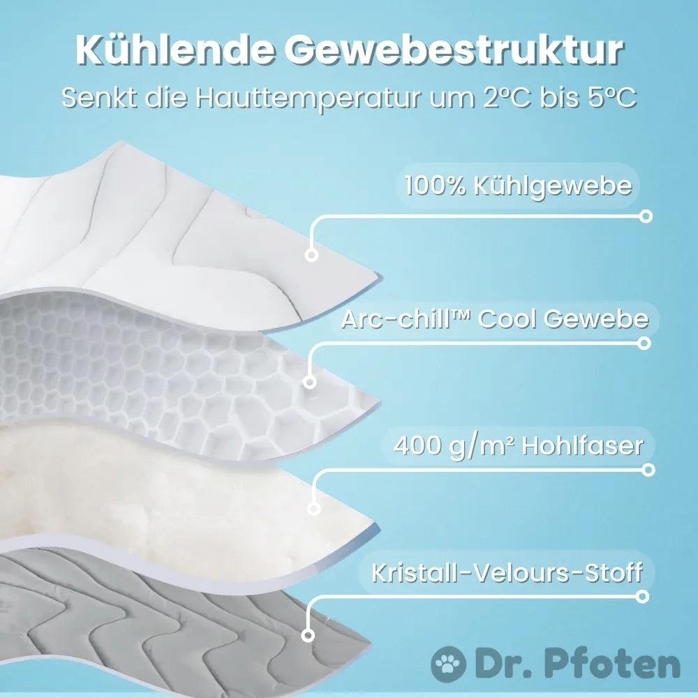 PfotenChill™ - Die innovative Kühlmatte für Hunde