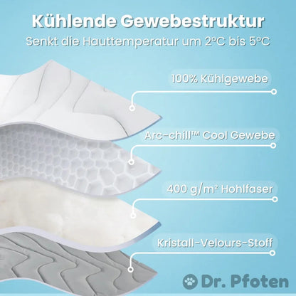 PfotenChill™ - Die innovative Kühlmatte für Hunde