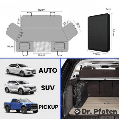 PfotenSchutz™ - Stabiler Autositzbezug